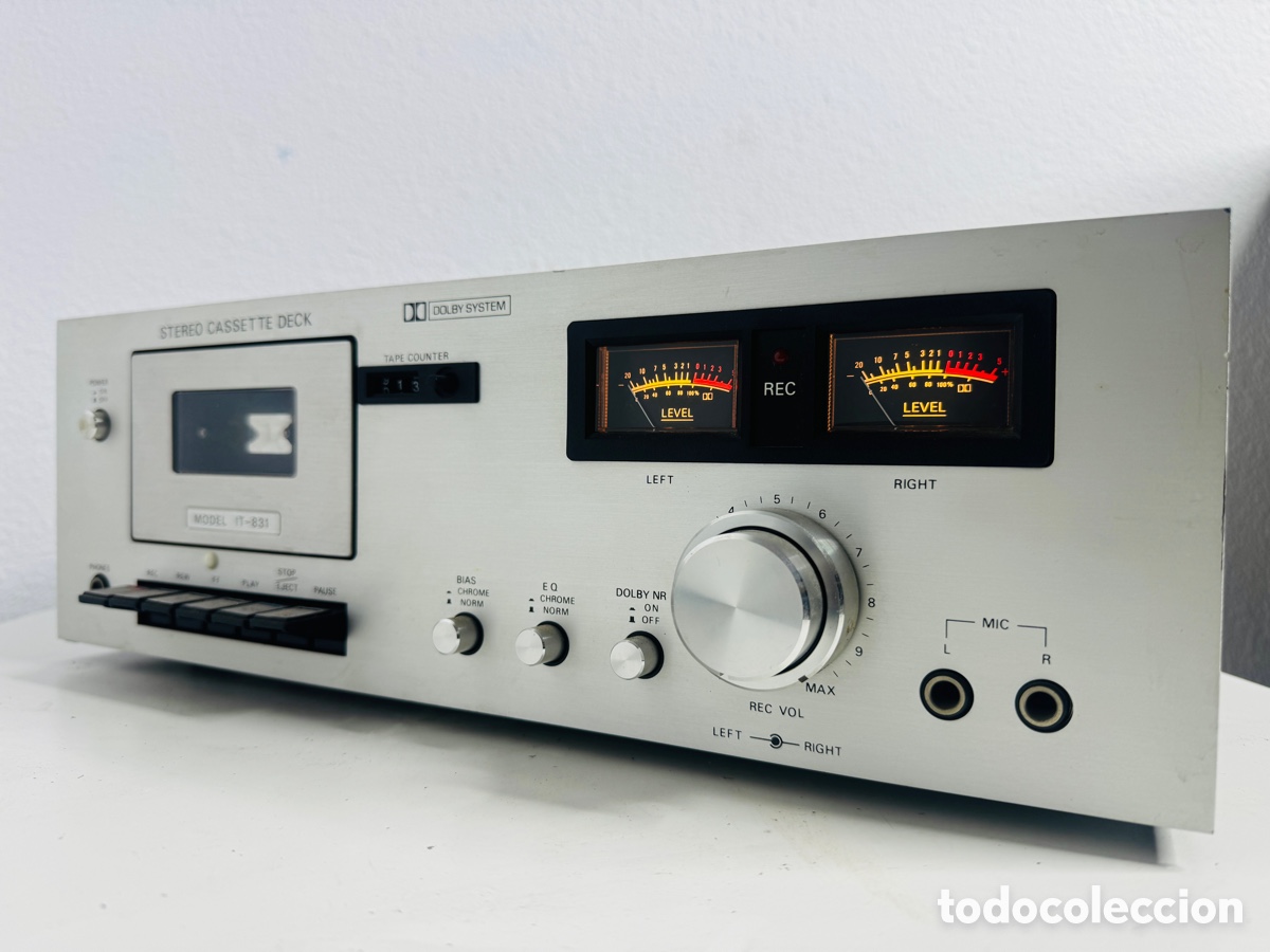 Segunda mano: Stereo Cassette Deck Hifi Vintage - Foto 3