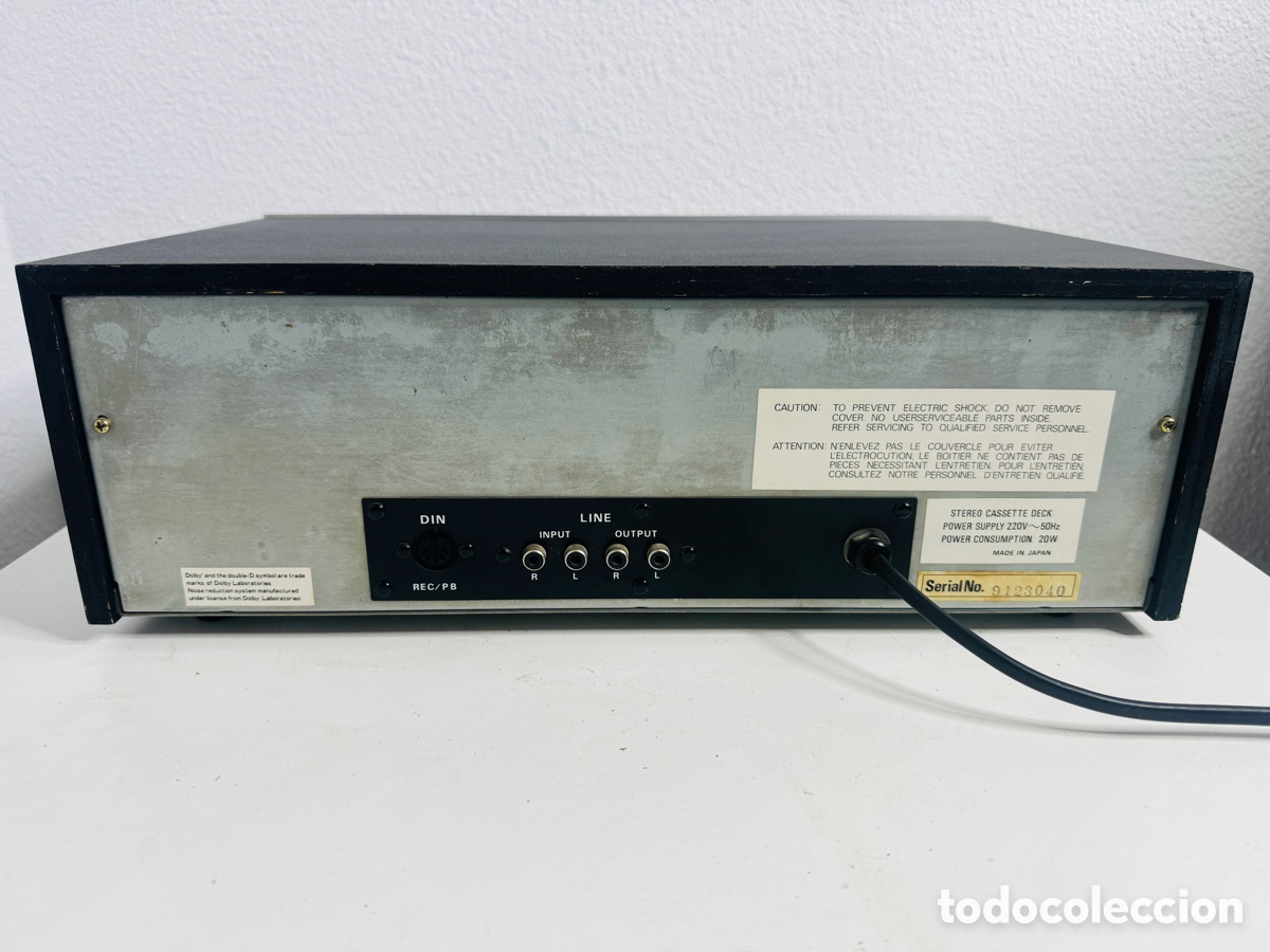 Segunda mano: Stereo Cassette Deck Hifi Vintage - Foto 9
