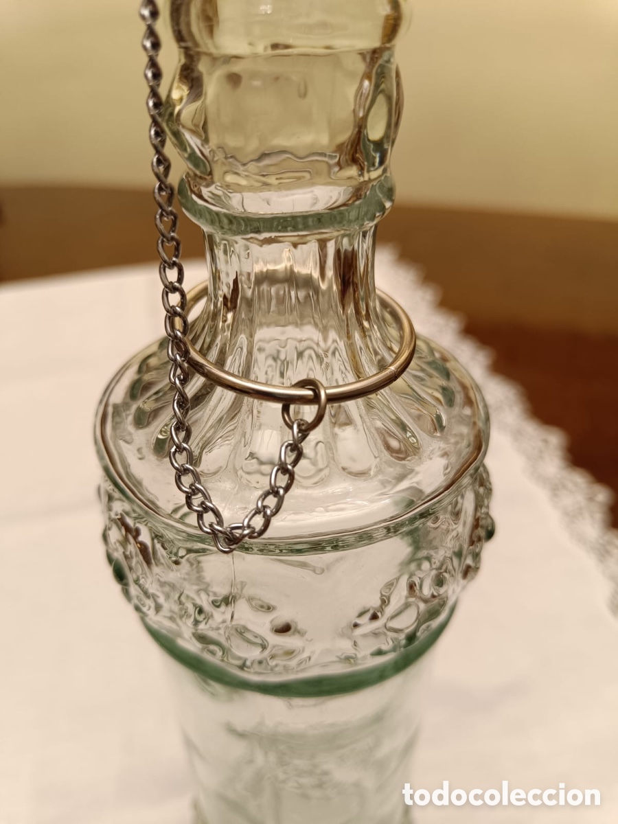 Segunda mano: Botella de cristal tap&oacute;n figura perro - Foto 5