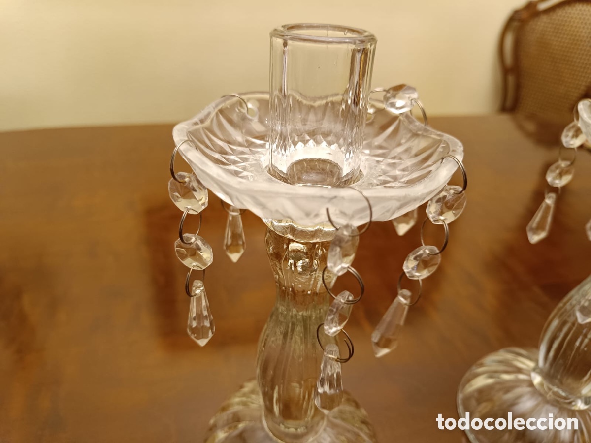 Segunda mano: 2 Pebeteros de cristal - Foto 2