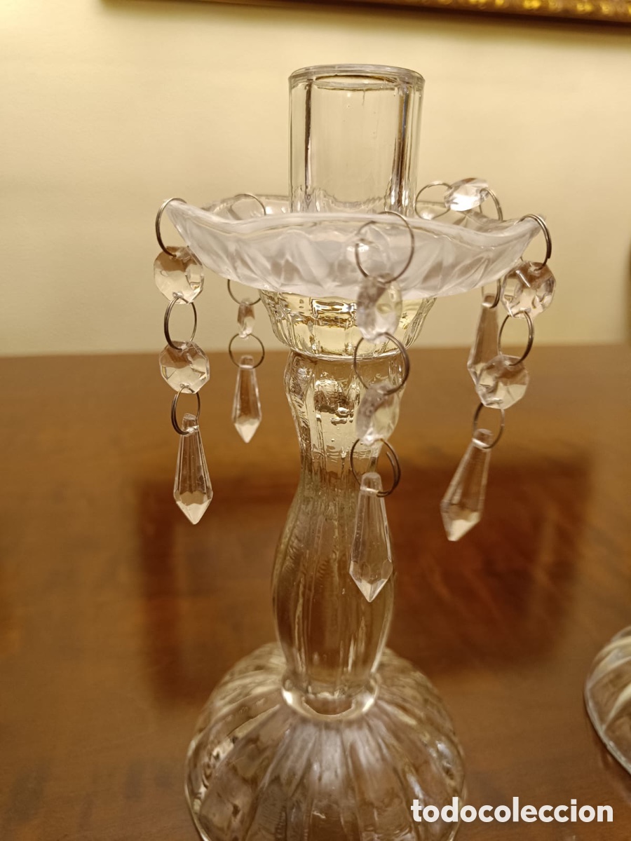 Segunda mano: 2 Pebeteros de cristal - Foto 3