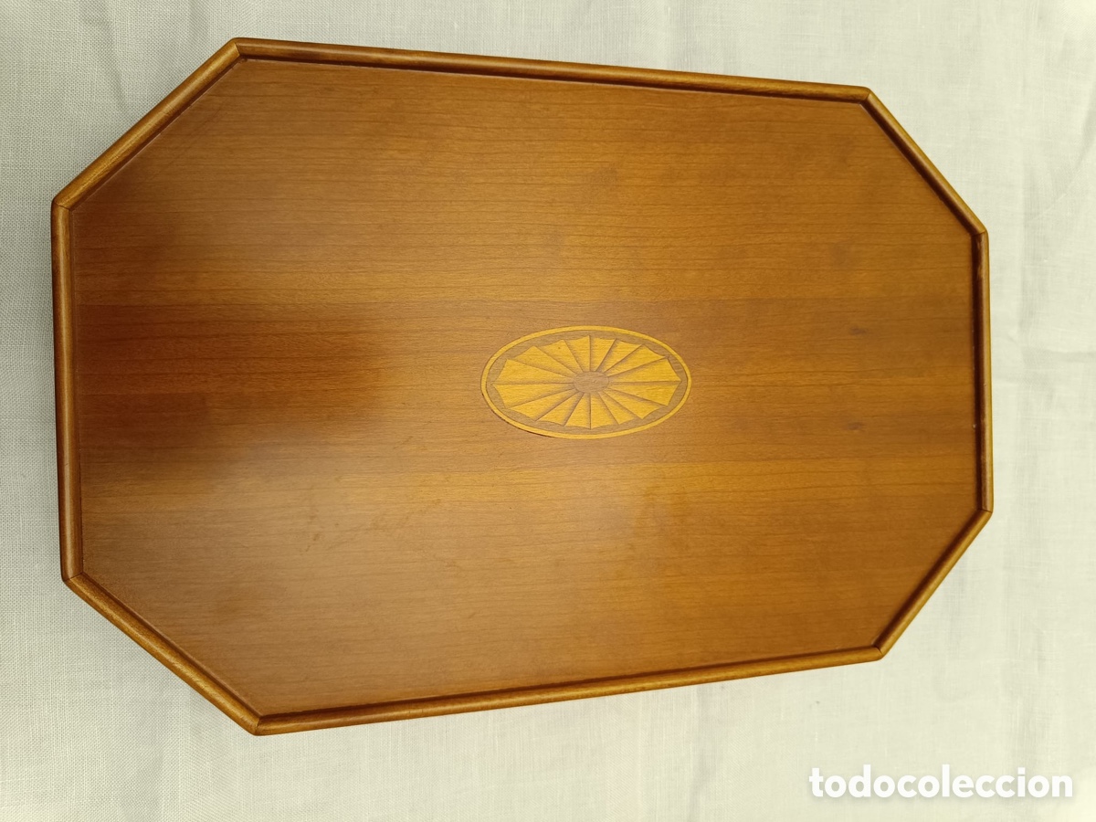 Segunda mano: Bandeja/Mesa de madera para brazo de sof&aacute;/sill&oacute;n - Foto 2