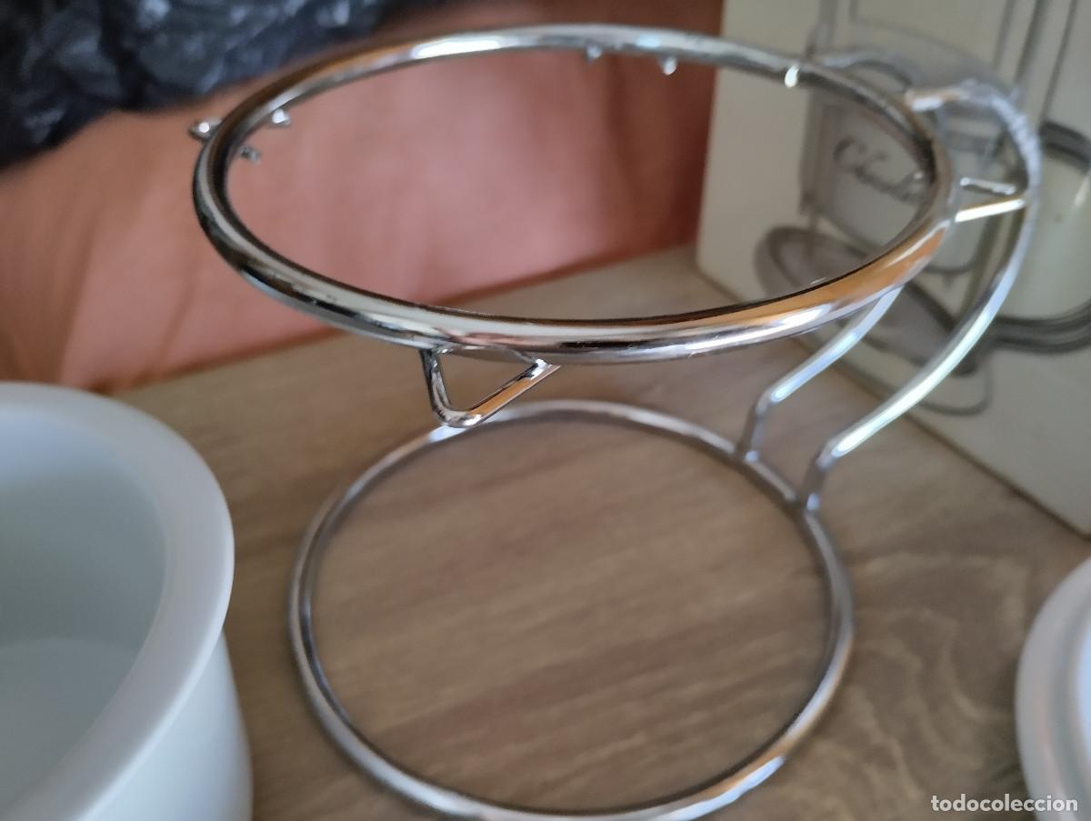 Segunda mano: fondue de porcelana de ocho piezas - Foto 4