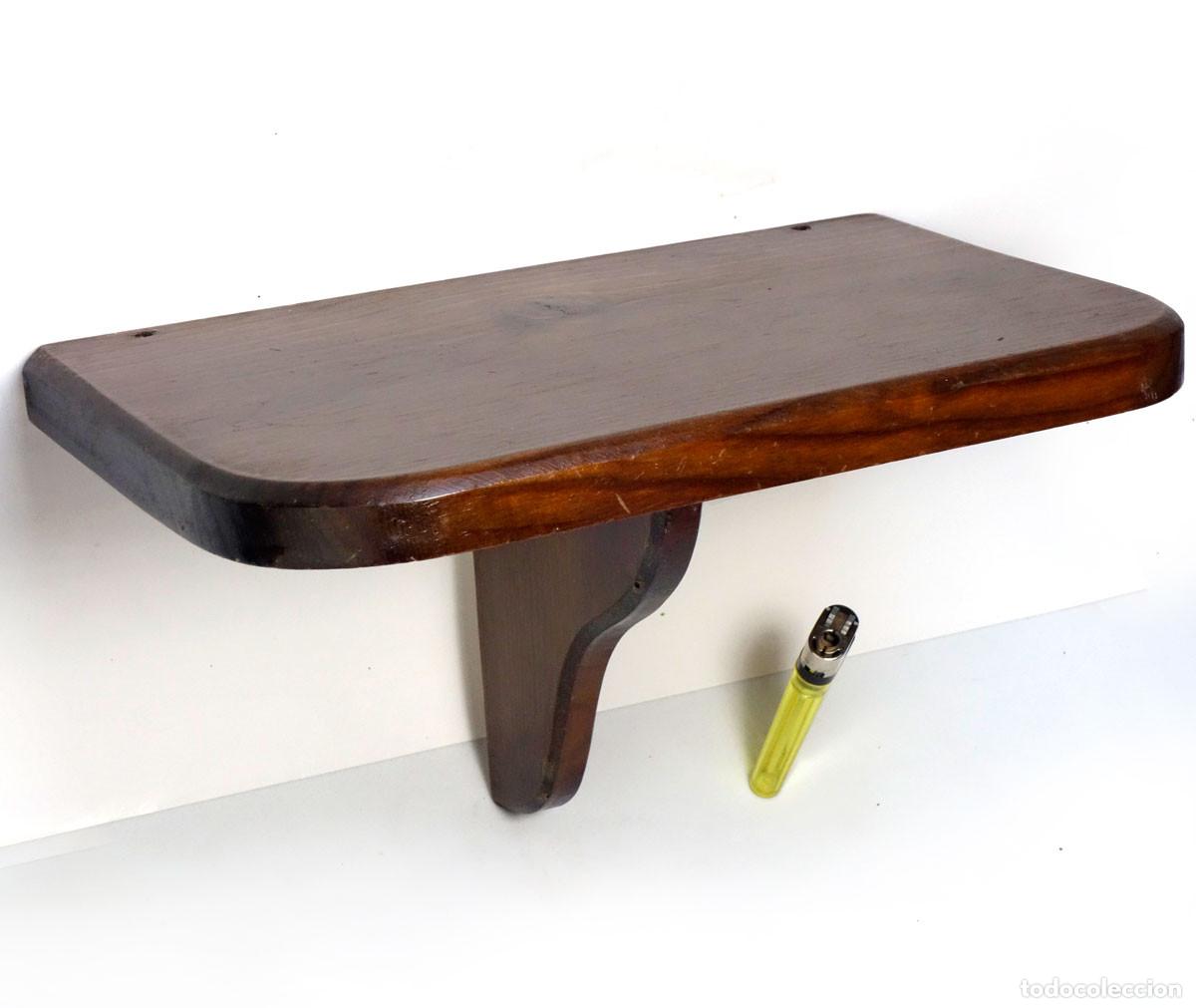 Segunda mano: LOTE DE 3 ESTANTES PEQUE&Ntilde;OS DE MADERA - Foto 2