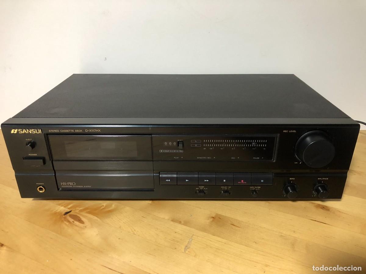 Segunda mano: SANSUI Stereo Cassette D-X117HX HX-PRO - Foto 1