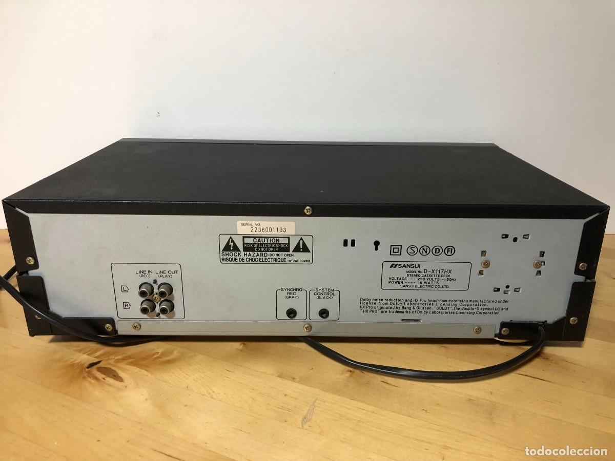 Segunda mano: SANSUI Stereo Cassette D-X117HX HX-PRO - Foto 2