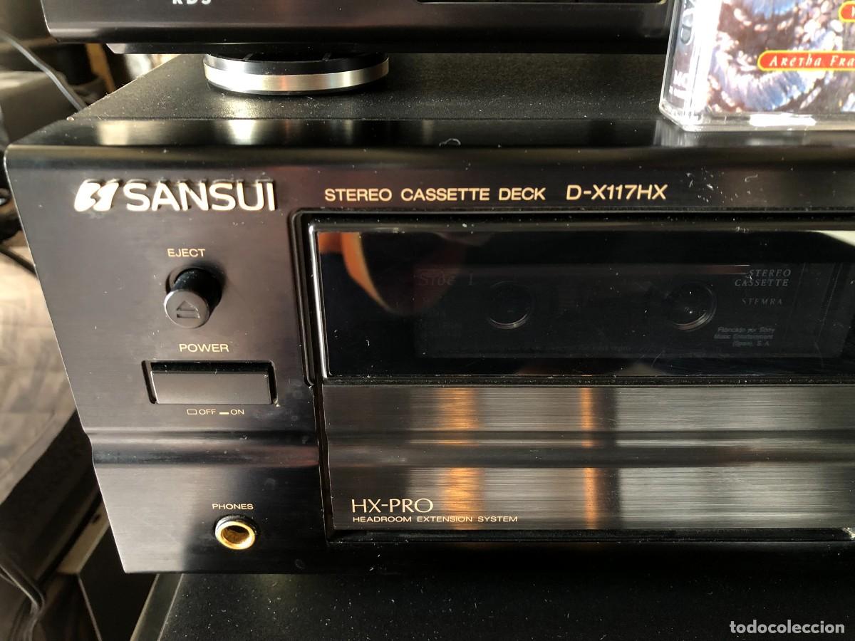 Segunda mano: SANSUI Stereo Cassette D-X117HX HX-PRO - Foto 5
