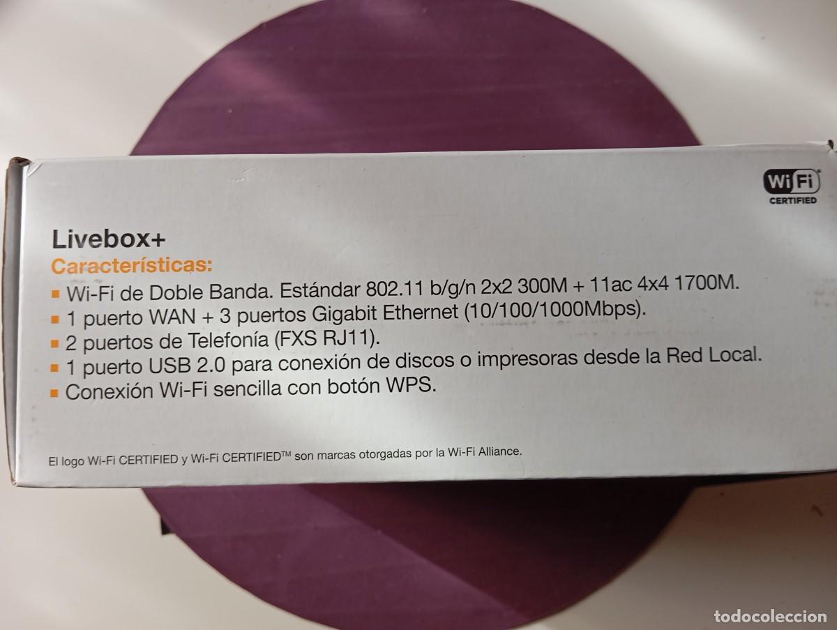 Segunda mano: Router Orange Livebox+ - Foto 5