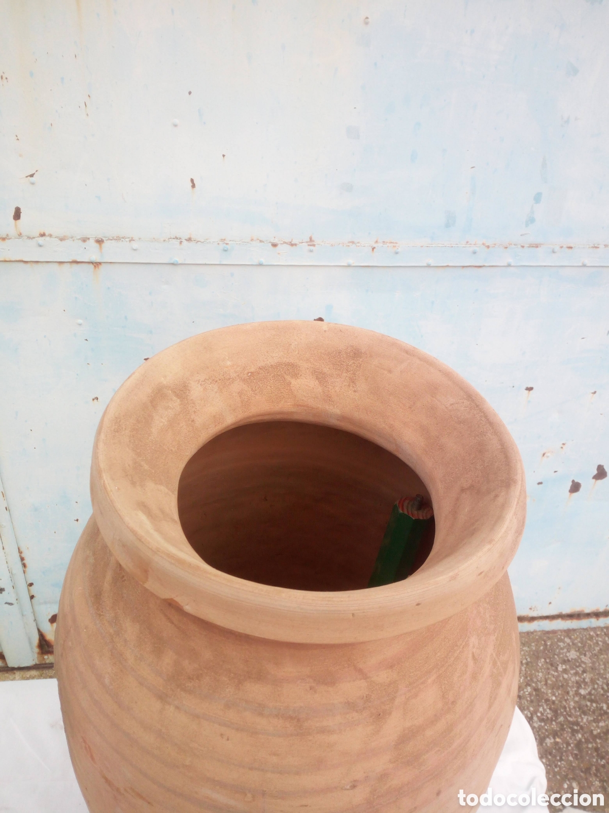 Segunda mano: TINAJA DE CERAMICA CON PIPA O - Foto 2