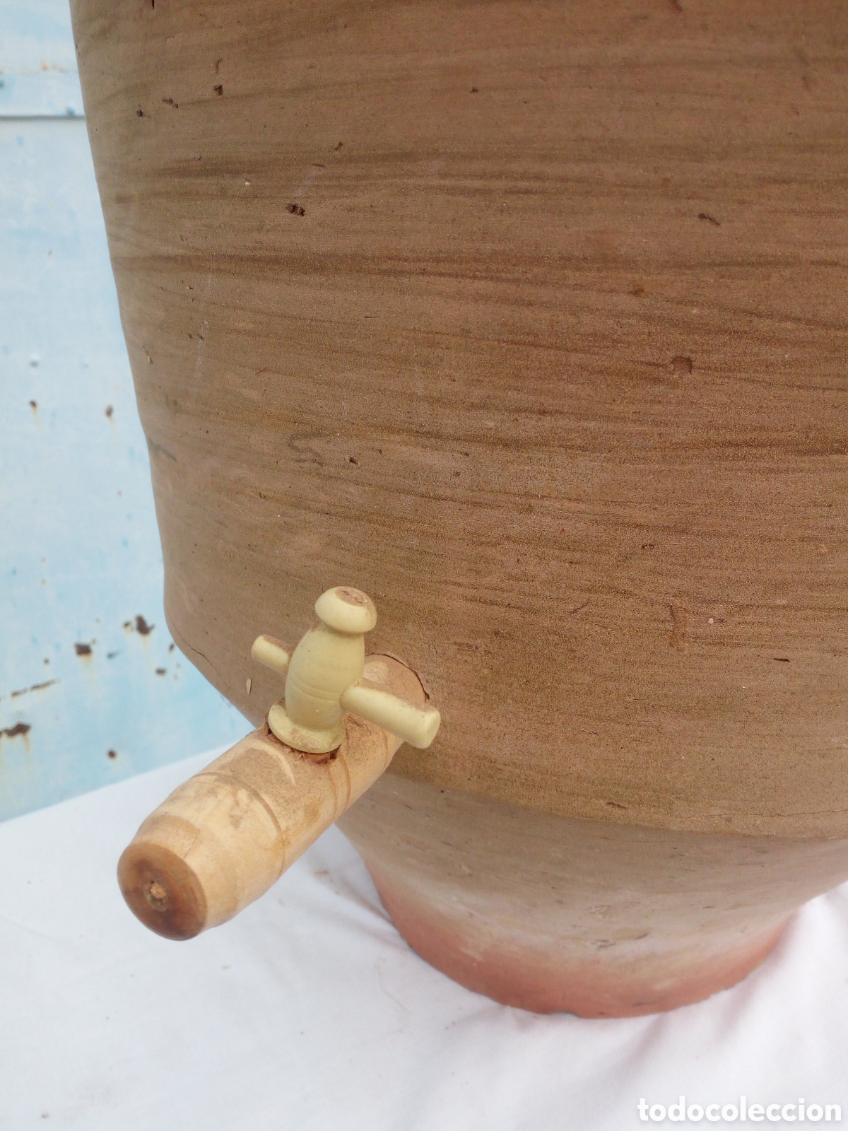 Segunda mano: TINAJA DE CERAMICA CON PIPA O - Foto 3