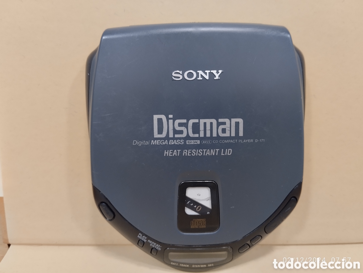 Segunda mano: CD DISCMAN SONY D-170 DIGITAL MEGA BASS (Para Revisar) - Foto 1