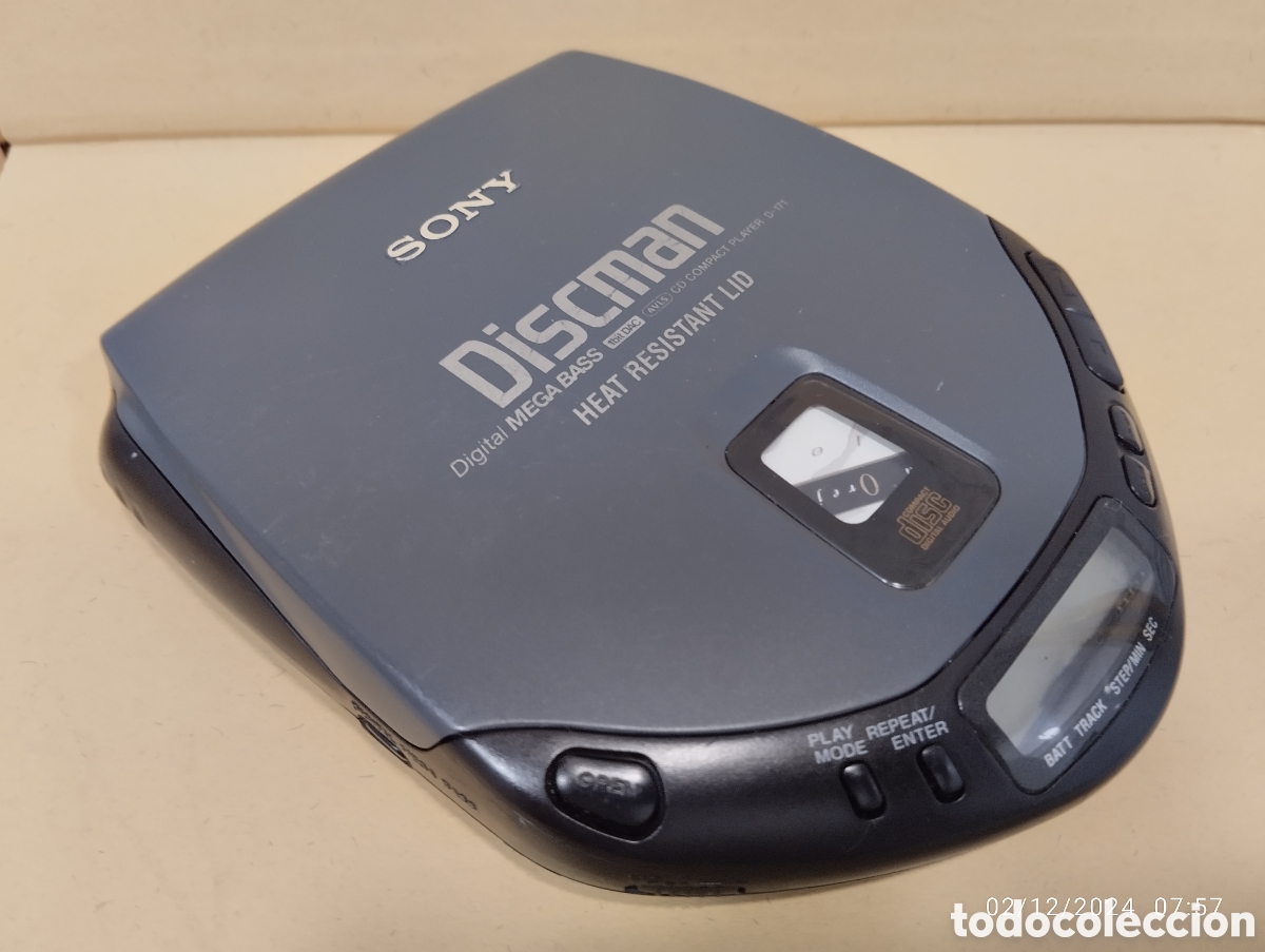 Segunda mano: CD DISCMAN SONY D-170 DIGITAL MEGA BASS (Para Revisar) - Foto 3