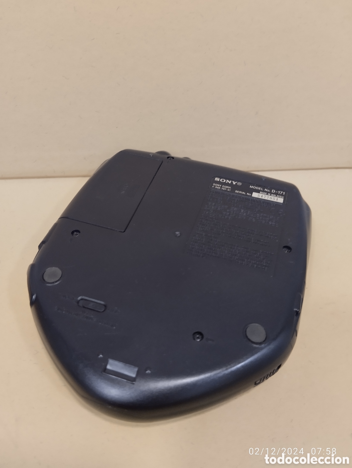 Segunda mano: CD DISCMAN SONY D-170 DIGITAL MEGA BASS (Para Revisar) - Foto 10