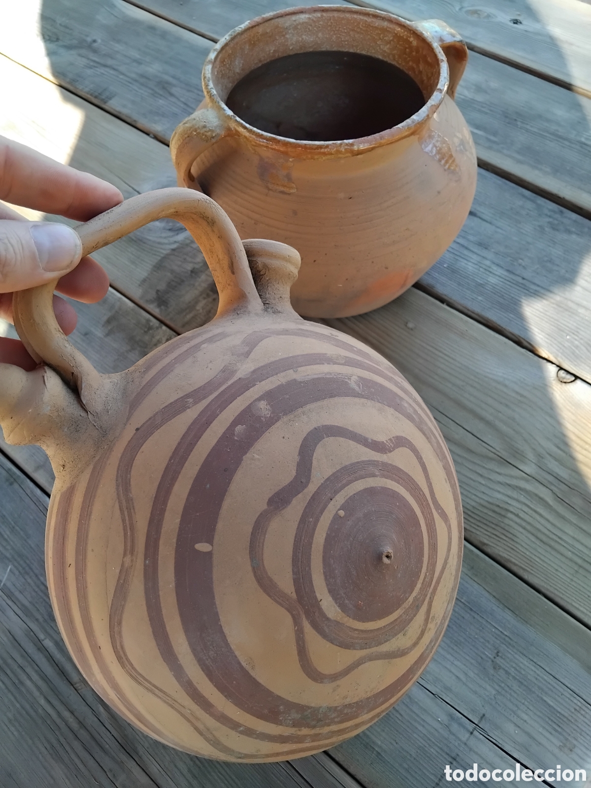 Segunda mano: Cazuelas de BARRO botijo Antiguas - Foto 2