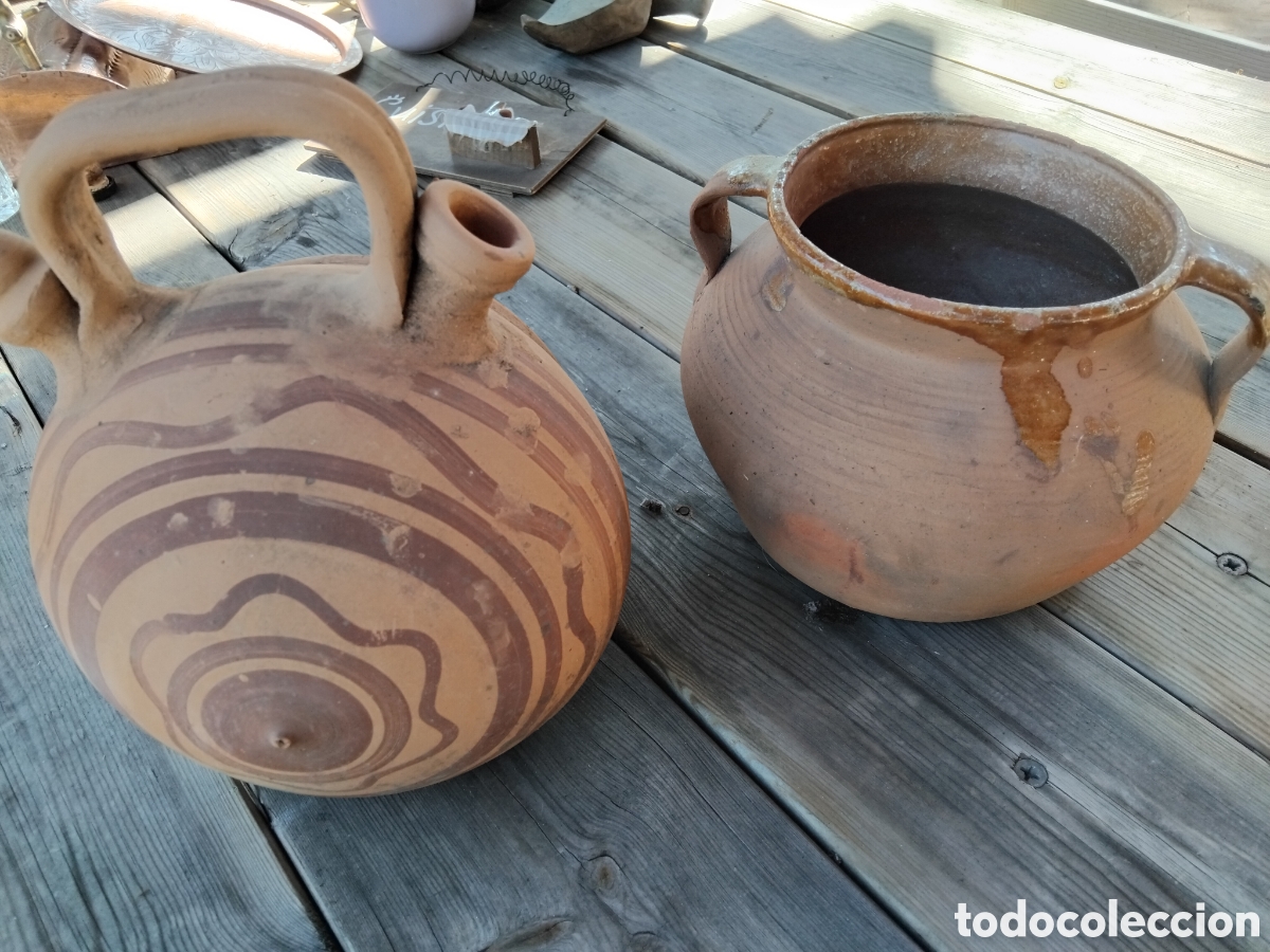 Segunda mano: Cazuelas de BARRO botijo Antiguas - Foto 4