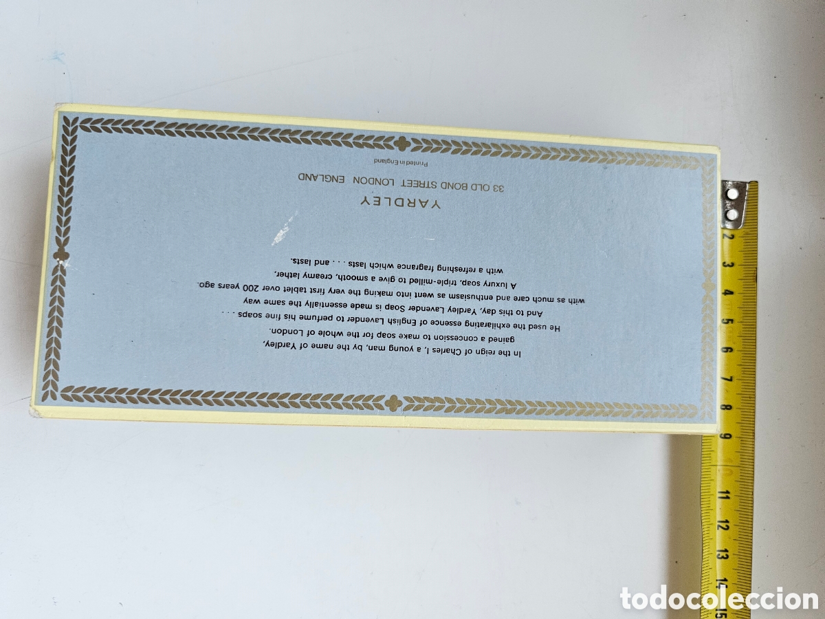 Segunda mano: Caja con tres jabones de la marca Yardley Soap - Foto 3