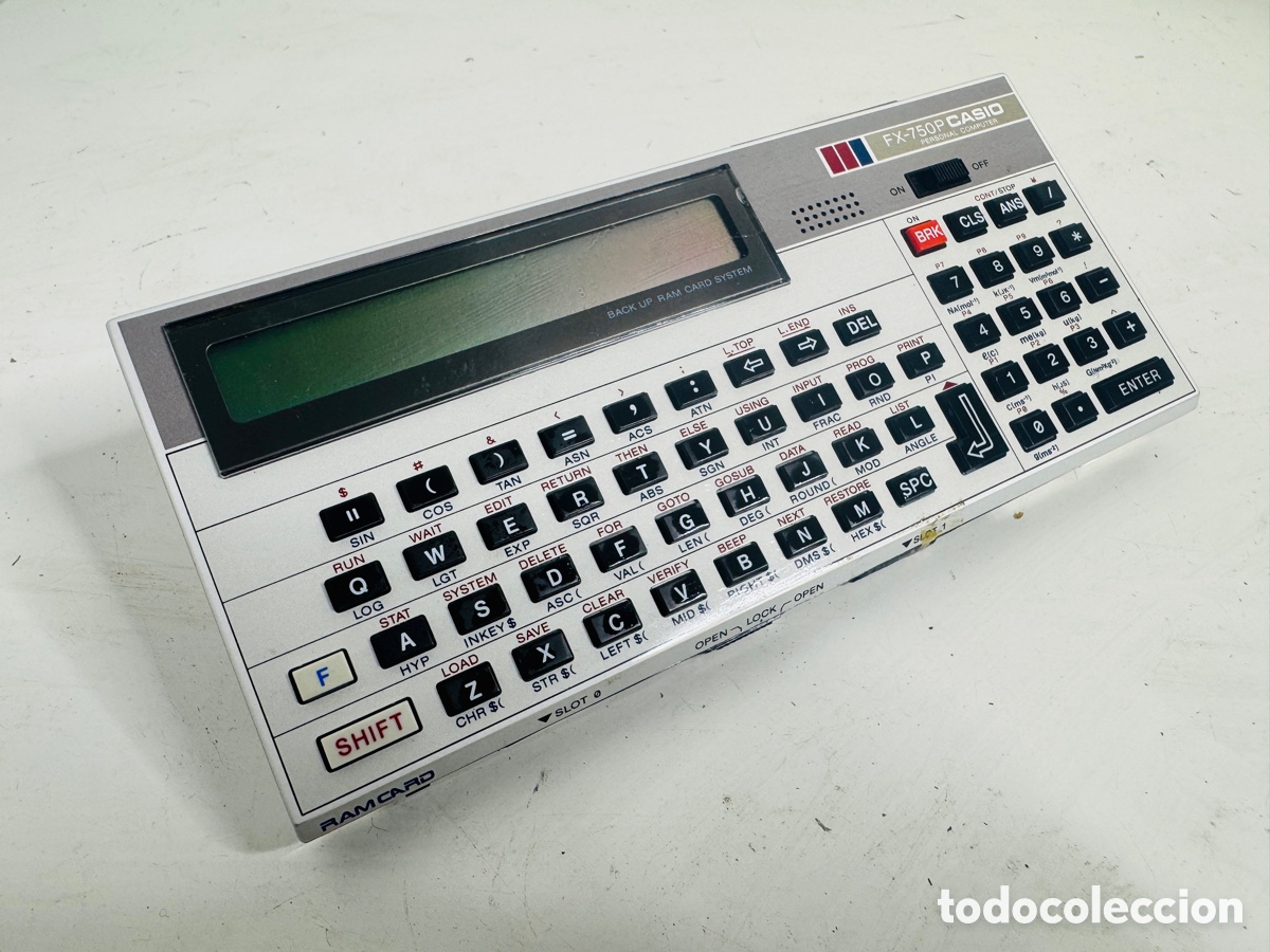 Segunda mano: Casio FX-750P Personal Computer 1985 - Foto 3