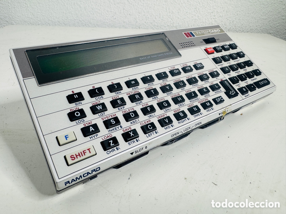 Segunda mano: Casio FX-750P Personal Computer 1985 - Foto 4