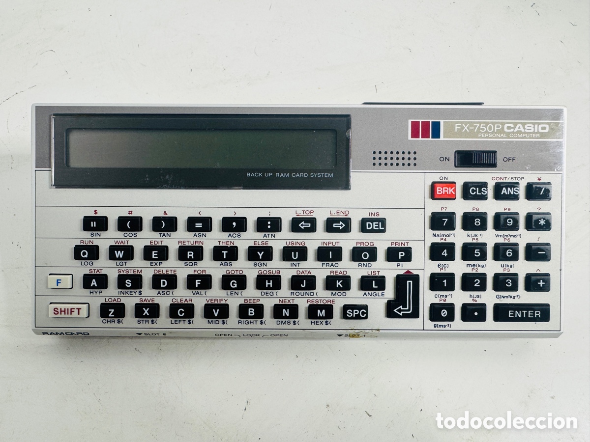 Segunda mano: Casio FX-750P Personal Computer 1985 - Foto 5