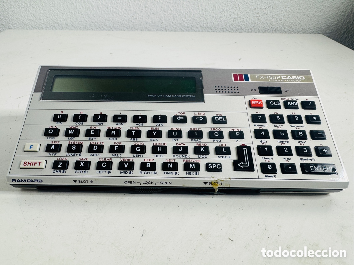 Segunda mano: Casio FX-750P Personal Computer 1985 - Foto 6