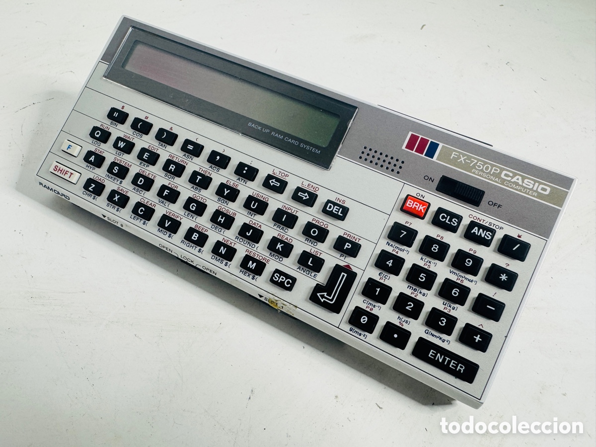 Segunda mano: Casio FX-750P Personal Computer 1985 - Foto 7