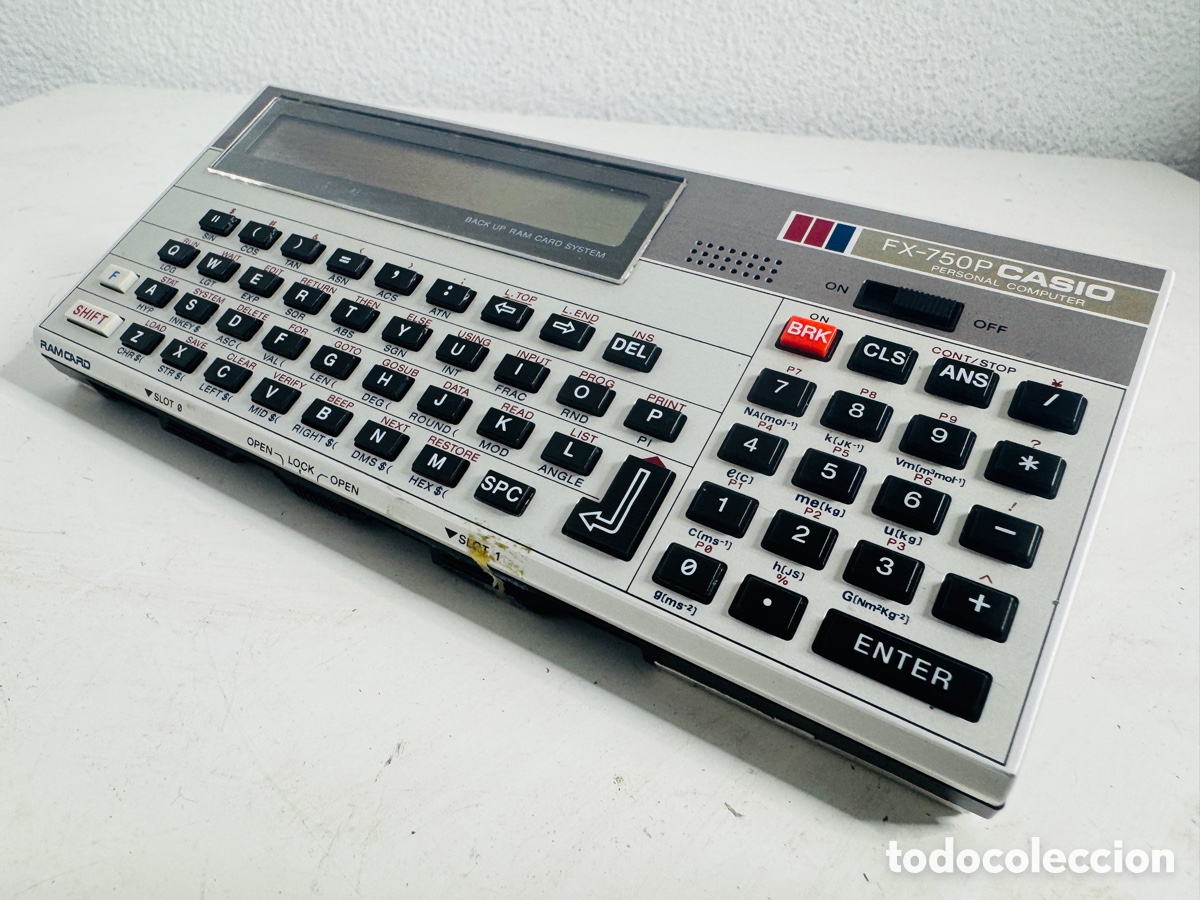 Segunda mano: Casio FX-750P Personal Computer 1985 - Foto 8