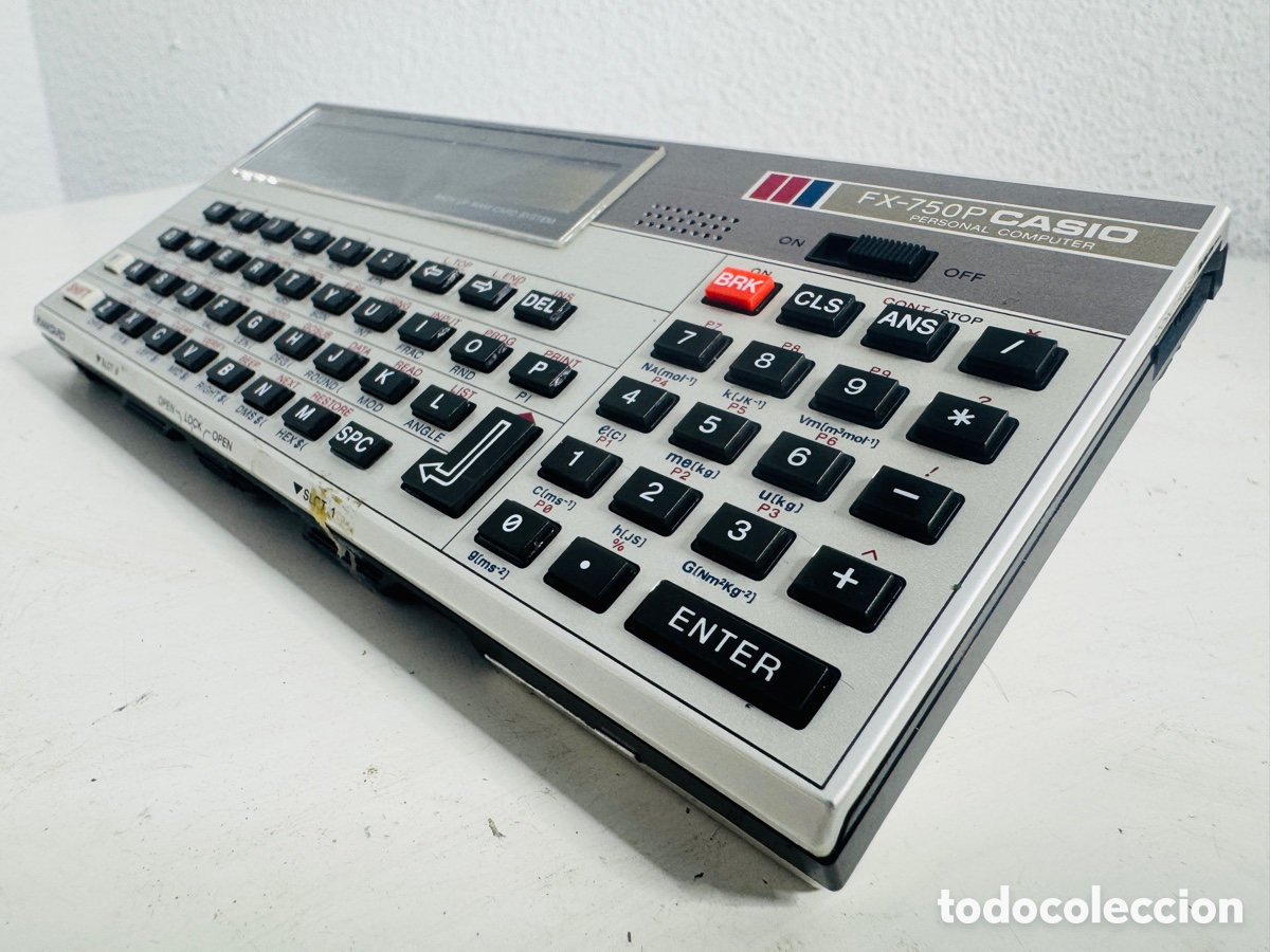 Segunda mano: Casio FX-750P Personal Computer 1985 - Foto 1