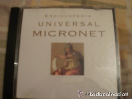 Segunda mano: CDROM - ENCICLOPEDIA UNIVERSAL MICRONET - Foto 1