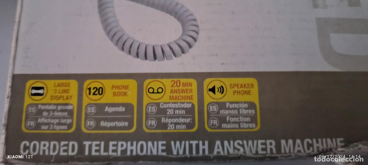 Segunda mano: TELEFONO BINATONE SPIRIT 710 - Foto 2