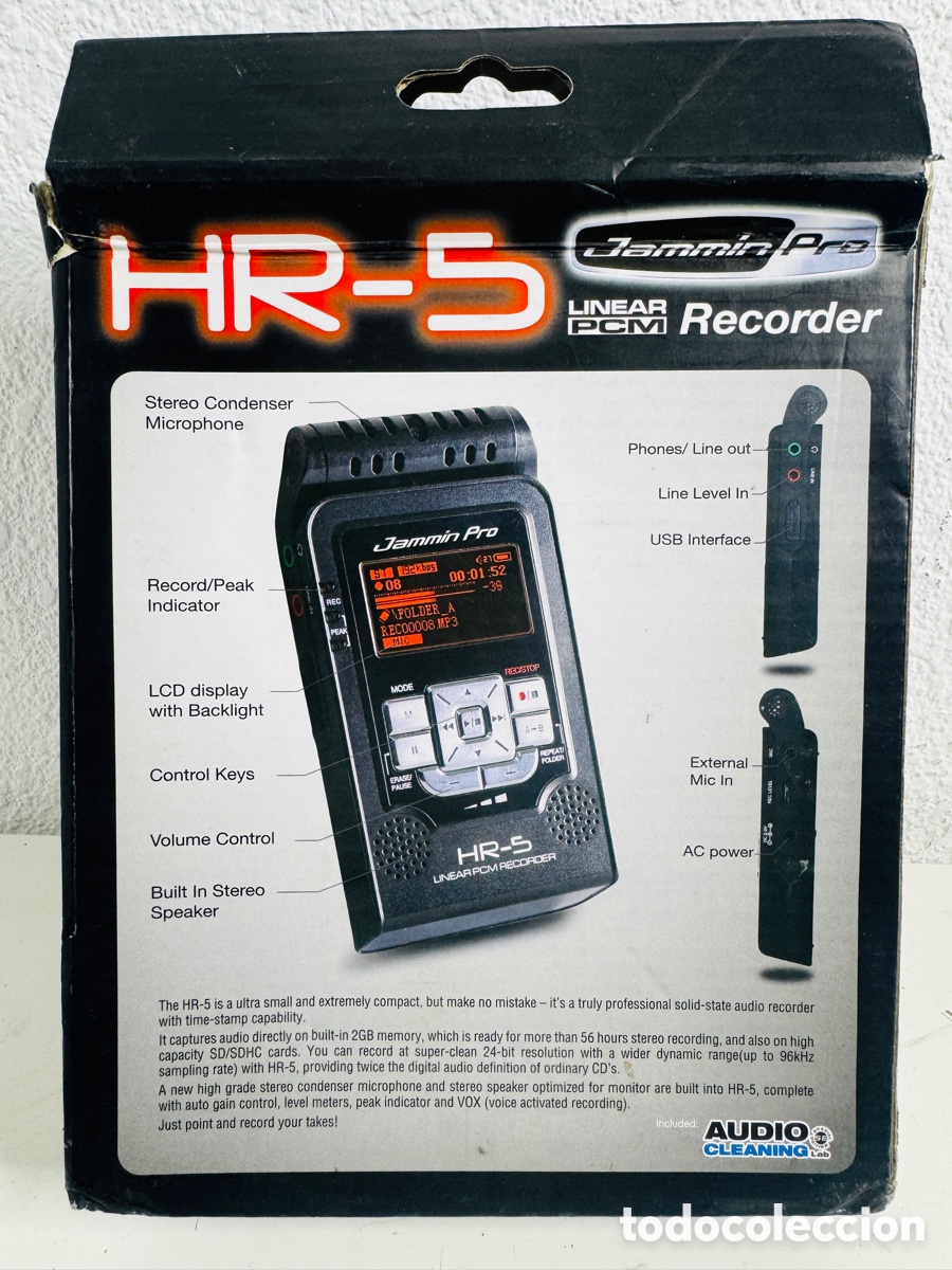 Segunda mano: Jammin Pro HR 5 Recorder - Foto 7