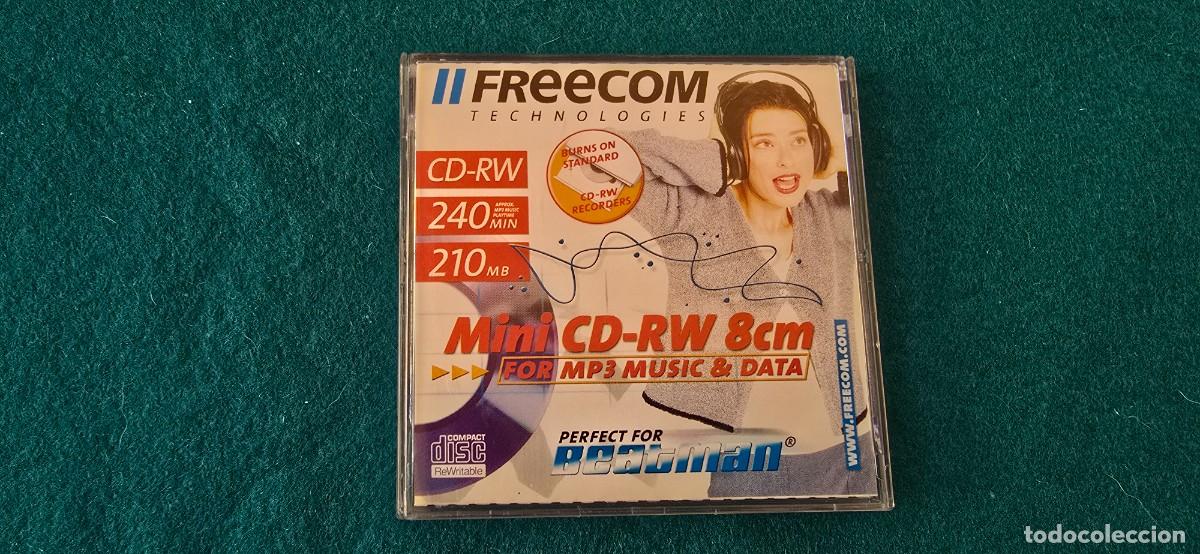 Segunda mano: MINI CD-RW FREECOM 210 MB - 24X REWRITABLE - Foto 2
