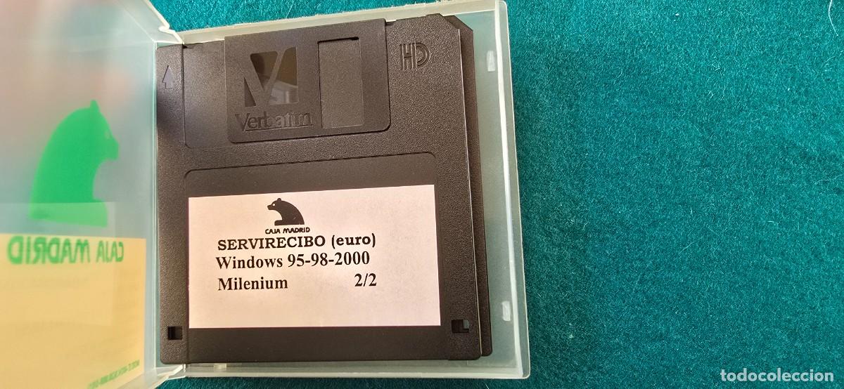 Segunda mano: DISKETTES 3 1/2 PARA PROGRAMA DE RECIBOS &rdquo;SR3&rdquo; DE CAJA MADRID PARA WINDOWS 95-98-2000 - Foto 2