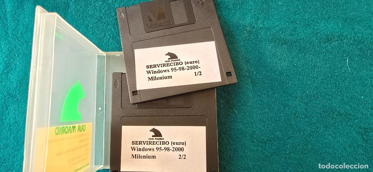 Segunda mano: DISKETTES 3 1/2 PARA PROGRAMA DE RECIBOS &rdquo;SR3&rdquo; DE CAJA MADRID PARA WINDOWS 95-98-2000 - Foto 3