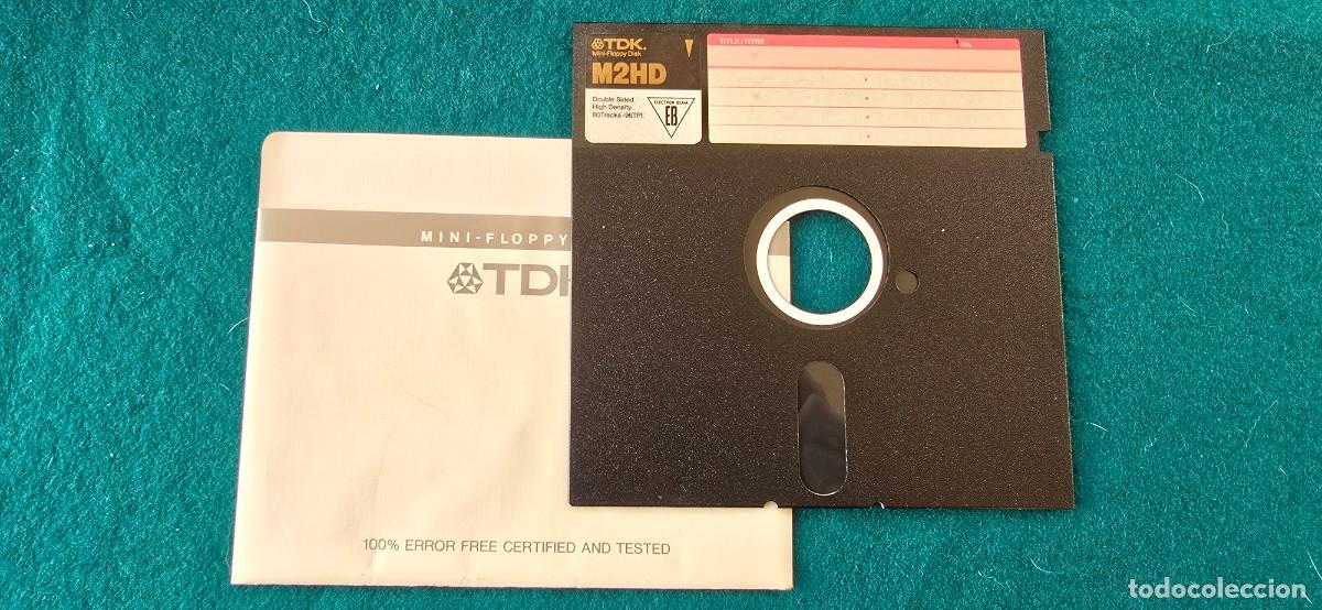 Segunda mano: DISKETTE 5 1/4 TDK VIRGEN - Foto 2