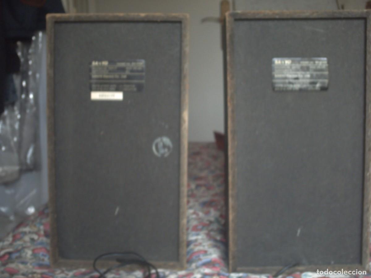 Segunda mano: ALTAVOCES DE LA MARCA SANYO 80W x2 - Foto 4