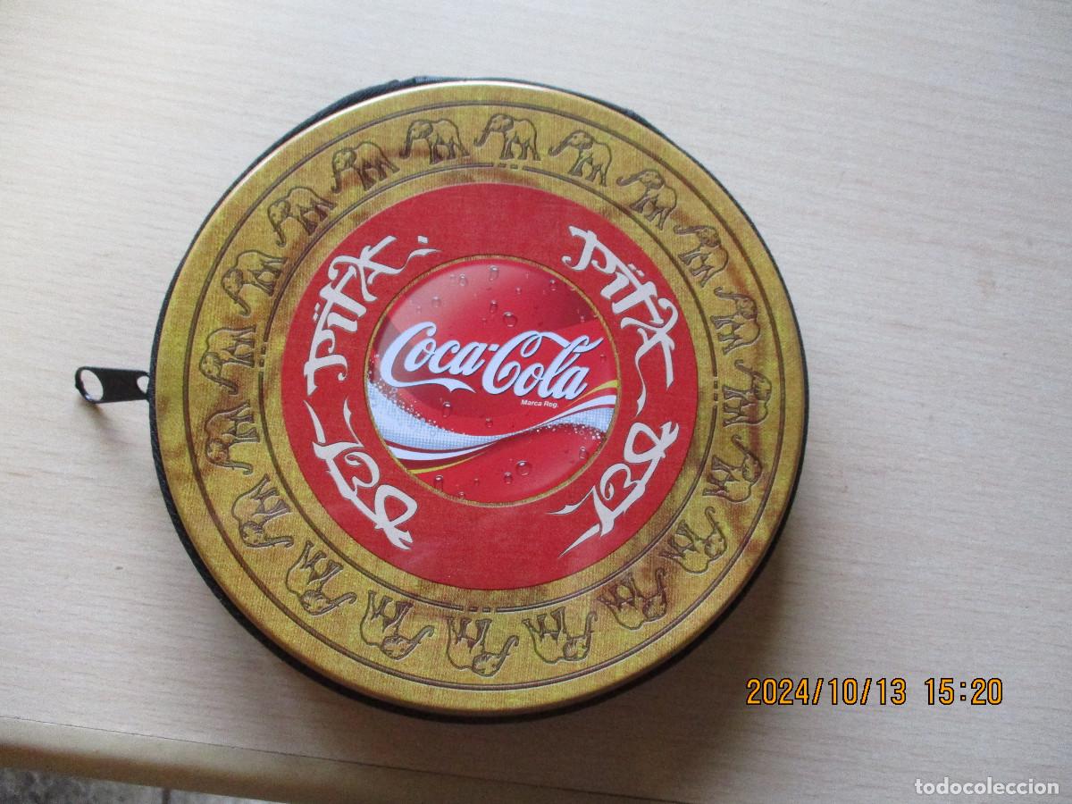 Segunda mano: PORTA CD COCA COLA metalico - Foto 1