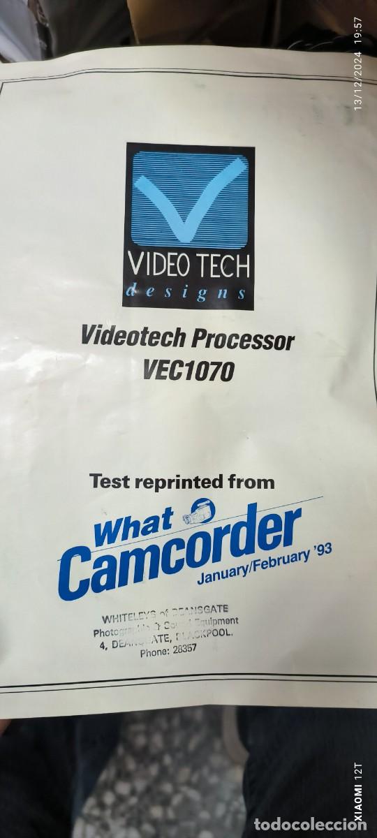 Segunda mano: Video Tech VEC1070 High Resolution Video Processor - Foto 3