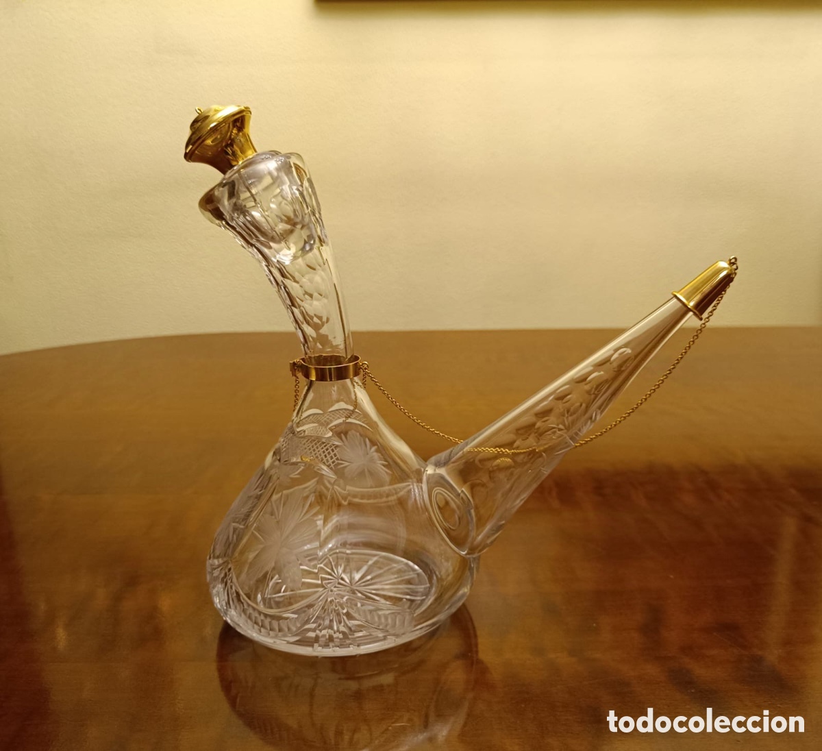 Segunda mano: Porr&oacute;n de cristal tallado - Foto 2
