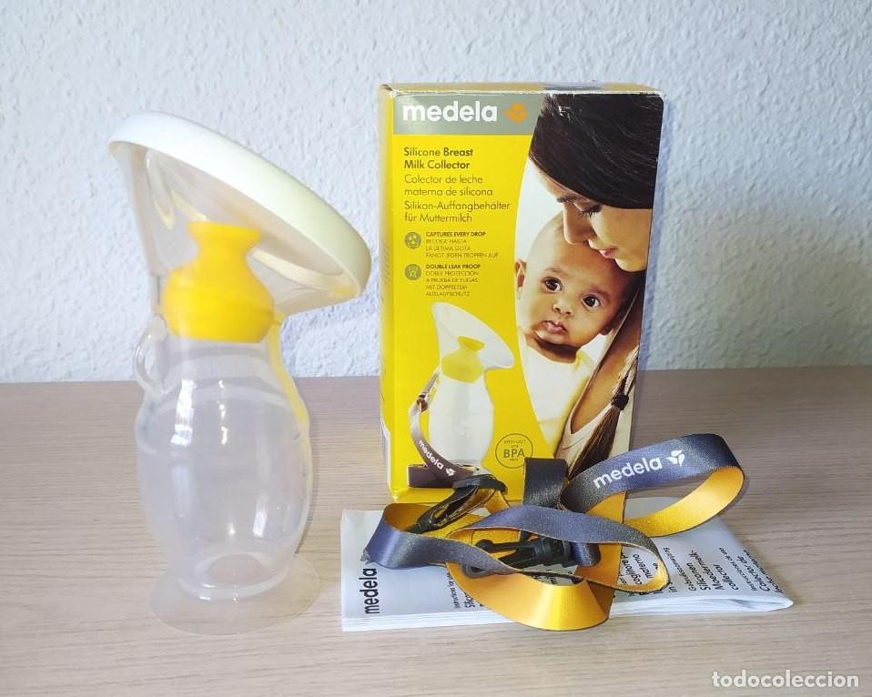 Segunda mano: COLECTOR DE LECHE MATERNA DE SILICONA MARCA MEDELA - Foto 1