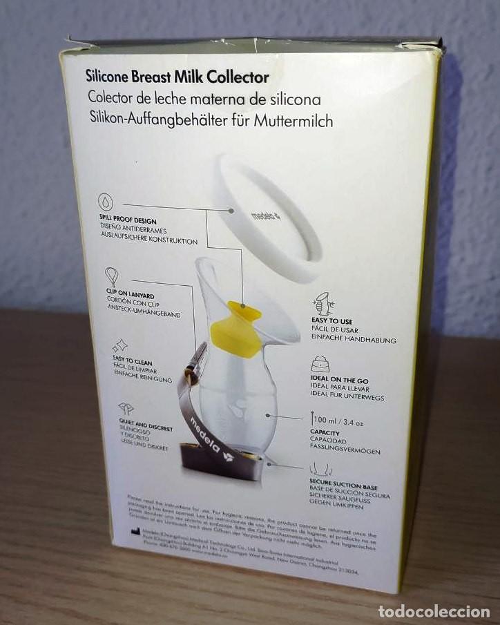 Segunda mano: COLECTOR DE LECHE MATERNA DE SILICONA MARCA MEDELA - Foto 2
