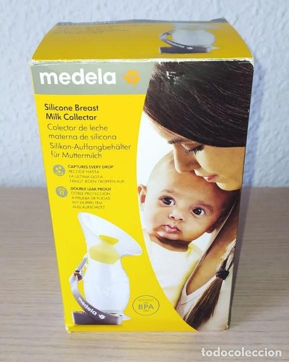 Segunda mano: COLECTOR DE LECHE MATERNA DE SILICONA MARCA MEDELA - Foto 3