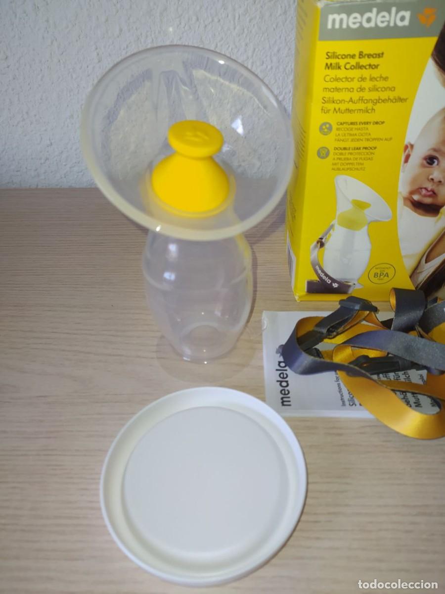 Segunda mano: COLECTOR DE LECHE MATERNA DE SILICONA MARCA MEDELA - Foto 4