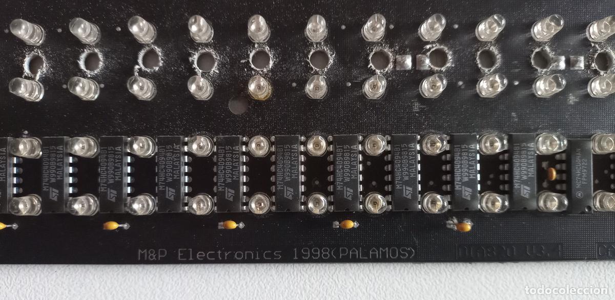 Segunda mano: ANTIGUA PLACA DE CIRCUITO IMPRESO M&P ELECTRONICS 1998 (PALAM&Oacute;S) - Foto 3