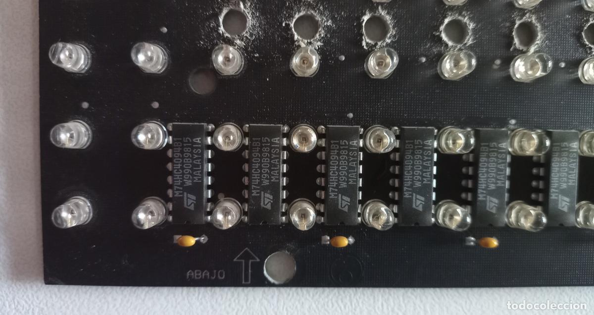 Segunda mano: ANTIGUA PLACA DE CIRCUITO IMPRESO M&P ELECTRONICS 1998 (PALAM&Oacute;S) - Foto 4