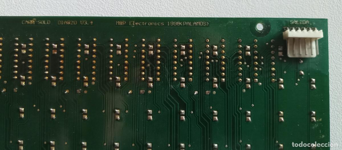 Segunda mano: ANTIGUA PLACA DE CIRCUITO IMPRESO M&P ELECTRONICS 1998 (PALAM&Oacute;S) - Foto 8