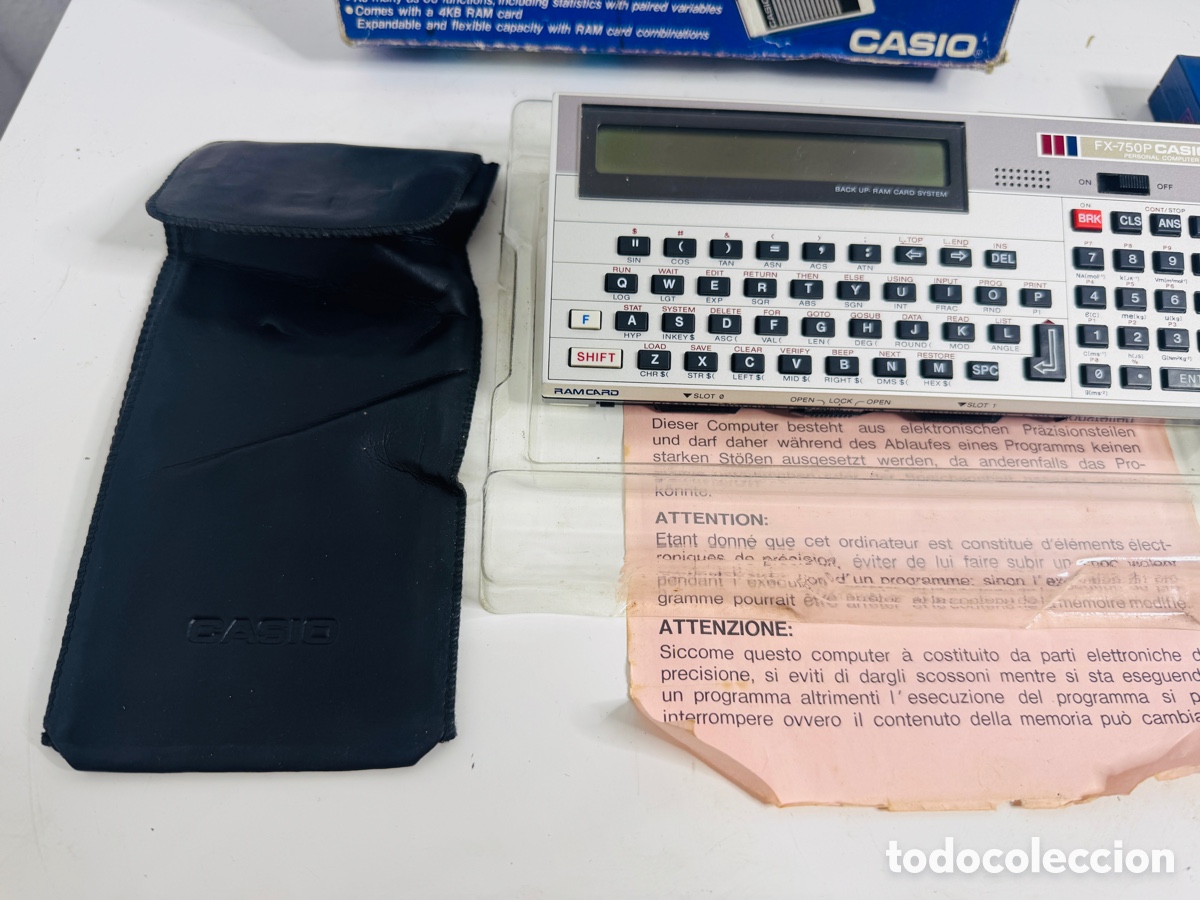 Segunda mano: Casio FX-750P Personal Computer - Foto 7