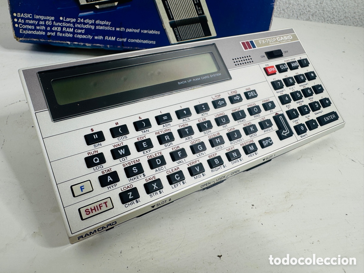 Segunda mano: Casio FX-750P Personal Computer - Foto 12