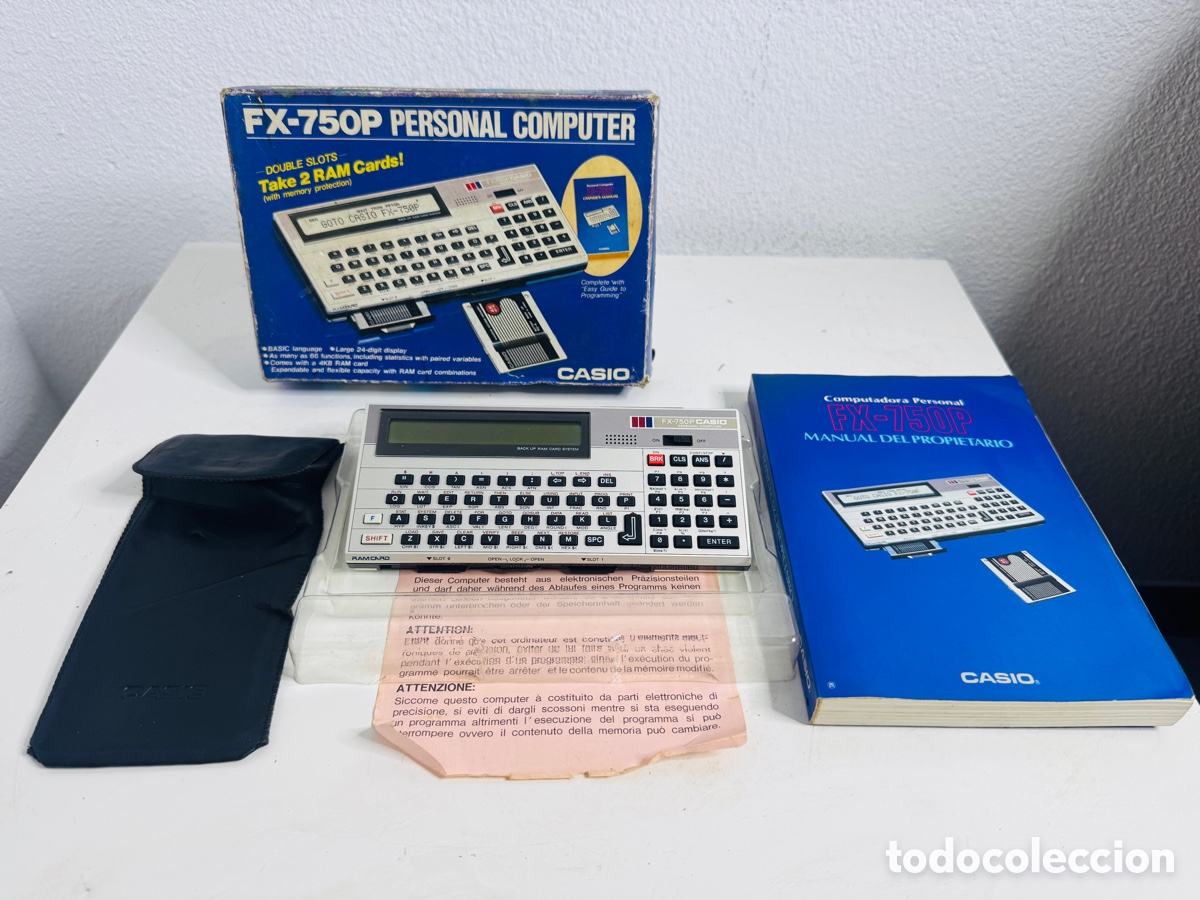 Segunda mano: Casio FX-750P Personal Computer - Foto 1