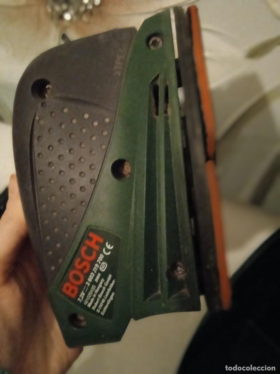 Segunda mano: Lijadora Bosch inal&aacute;mbrica (para reparar) - Foto 2