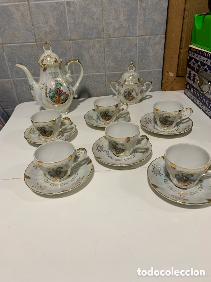 Segunda mano: JUEGO CAF&Eacute; JAPON&Eacute;S . 6 servicios - Foto 1